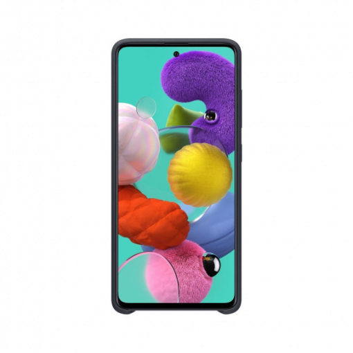 Samsung Galaxy A72 Silikonskal - Svart - Bild 5