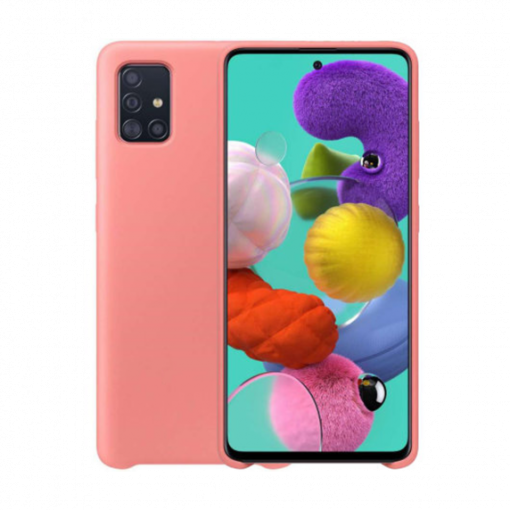 Samsung Galaxy A72 Silikonskal - Rosa