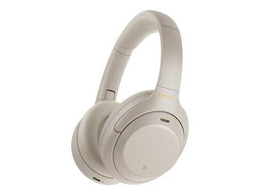 Sony WH-1000XM4 Trådlösa Hörlurar Med Mikrofon - Silver