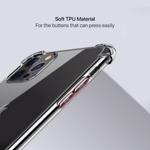 iPhone 12 Pro Max Shockproof Skal - Transparent - Bild 2