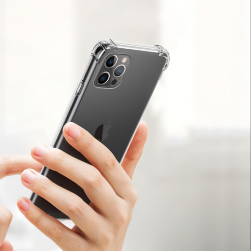 iPhone 12 Pro Max Shockproof Skal - Transparent - Bild 7
