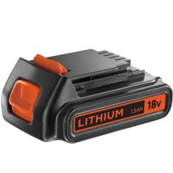 Black & Decker18V 1.5Ah Lithium Batteri
