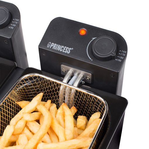 Princess Dubbelfritös Familje 2X3L - Svart - Bild 2
