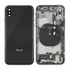iPhone XS Original Baksida Komplett Svart