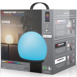 Monster Illuminessence smart Orb – Portabel LED Light – Indoor/Outdoor
