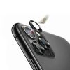iPhone 12 Mini Metal Protector Hoop Ring för kamera (2 st) Svart