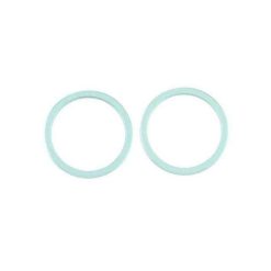 iPhone 12 Mini Metal Protector Hoop Ring för kamera (2 st) Grön