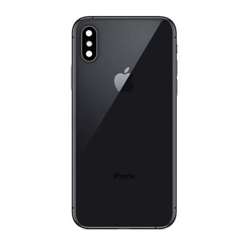 iPhone XS Original Baksida Komplett - Svart