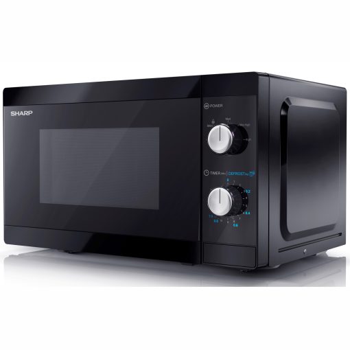 Sharp Microvågsugn 20l Mekanisk panel 800W Black