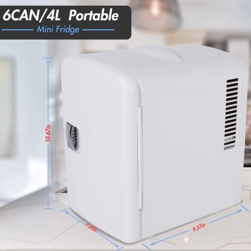 Denver Mini-kyl/värmeskåp 4Liter 220V + 12V adapter - Vit - Bild 5