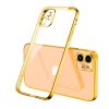 iPhone 12 Skal med Kameraskydd - Guld/transparent