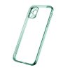 iPhone 12 Pro Skal med Kameraskydd - Grön/transparent
