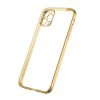 iPhone 12 Pro Skal med Kameraskydd - Guld/transparent