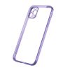 iPhone 12 Pro Skal med Kameraskydd - Lila/transparent