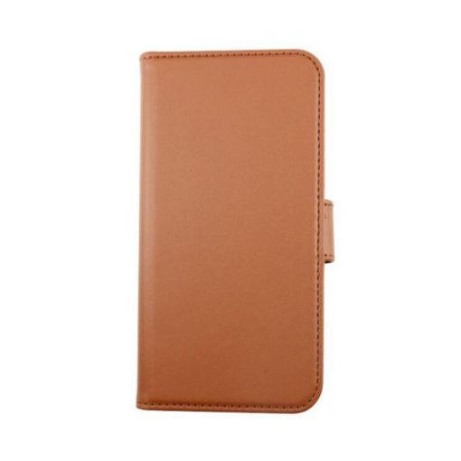 iPhone 12/12 Pro Magnetiskt Plånboksfodral - Guldbrun
