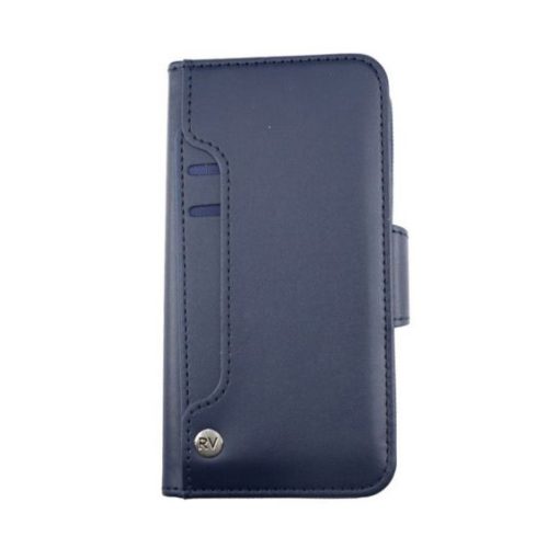 iPhone 12/12 Pro Plånboksfodral med Extra Kortfack och Stativ - Blå