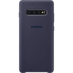 Samsung Galaxy S10 Plus Silikonskal Original - Arktisk Blå