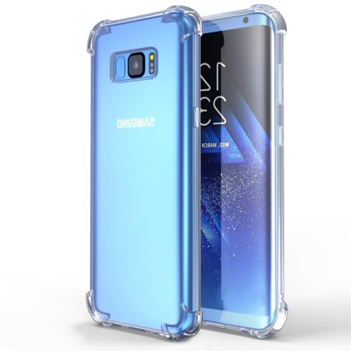 Samsung Galaxy S8 Shockproof Skal TPU Transparent
