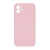 iPhone 12 Silikonskal med Kameraskydd - Rosa