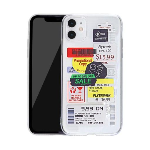 iPhone 12/12 Pro Shockproof Skal - Fashion Prisetiketter