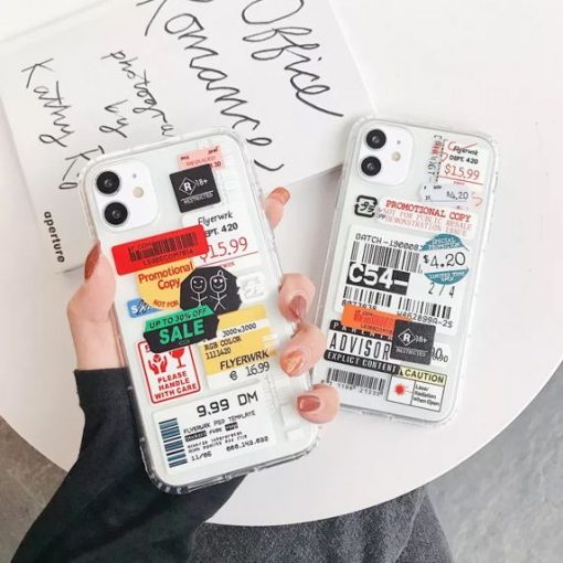 iPhone 12 Mini Shockproof Skal - Fashion Prisetiketter - Bild 7