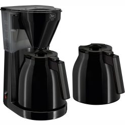 Melitta Thermosbryggare Easy 2.0 Therm 2 Kannor Svart