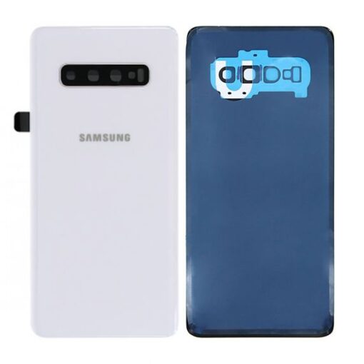 Samsung Galaxy S10 Plus Baksida Vit