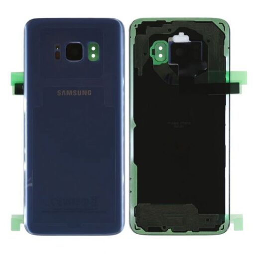 Samsung Galaxy S8 Baksida med tejp Blue