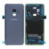 Samsung Galaxy S9 Duos SM G960F BaksidaBatterilucka Original Bla
