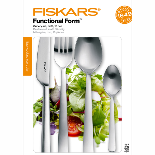 Fiskars Bestickset 16-delar i gåvoask matt