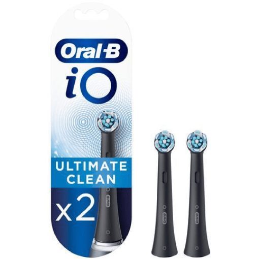 Oral B Borsthuvud iO Ultimate Clean Black 2st