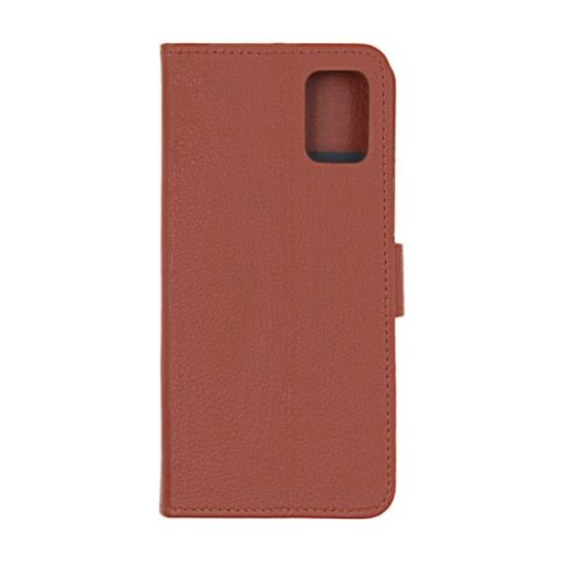 Samsung Galaxy A71 Läder Plånboksfodral Flip Stand - Brun - Bild 6