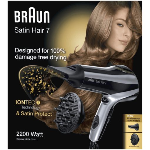 Braun Hårfön Satin Hair 7 HD730 - Bild 5