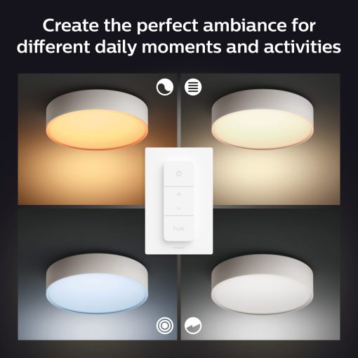 Philips Hue Enrave XL Taklampa White Ambiance Vit - Bild 7