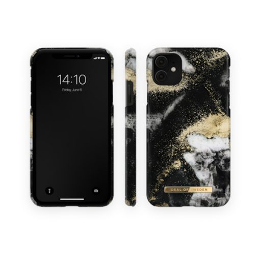 iDeal Skal iPhone 11 / XR - Black Galaxy Marble - Bild 2