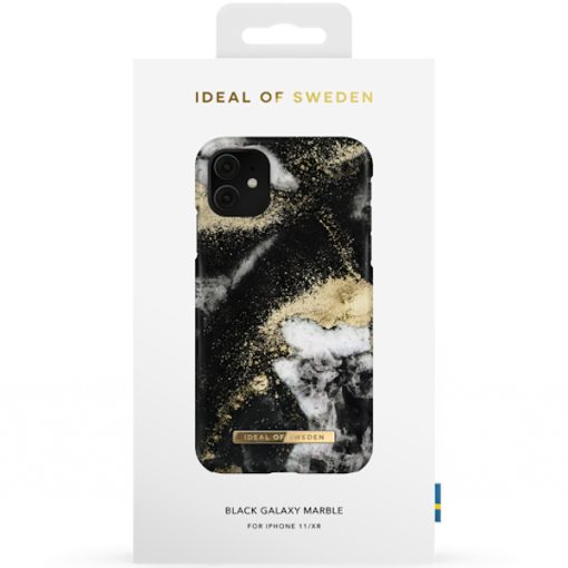 iDeal Skal iPhone 11 / XR - Black Galaxy Marble - Bild 3