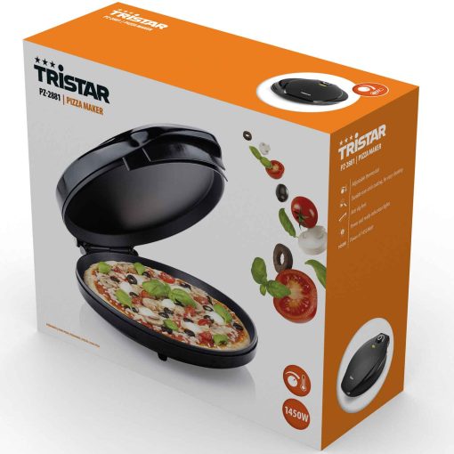 Tristar Pizza Maker - Svart - Bild 4