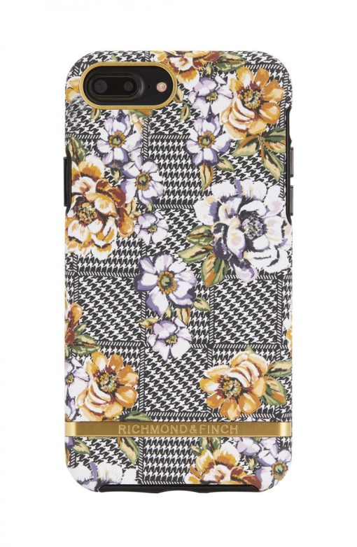 Richmond & Finch skal för iPhone 6/6S/7/8 Plus - Blommig Tweed