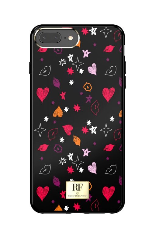 Richmond & Finch Skal för iPhone 6/6S/7/8 Plus - Hjärta & Kyssar