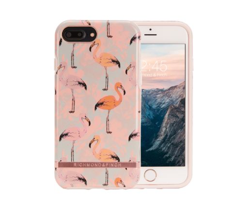 Richmond & Finch skal iPhone 6/6S/7/8 Plus - Rosa Flamingo - Bild 4