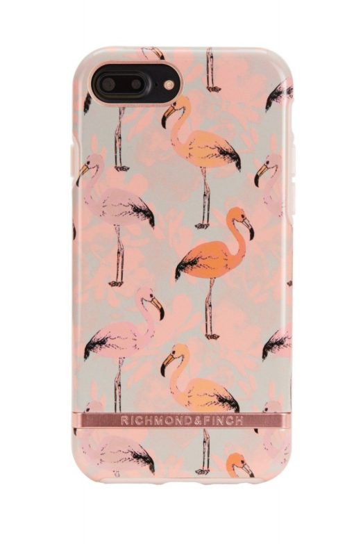 Richmond & Finch skal för iPhone 6/6S/7/8 Plus - Rosa Flamingo