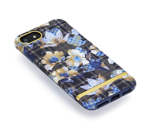 Richmond & Finch skal för iPhone 6/6S/7/8/SE 2 - Blommig Rutig - Bild 6