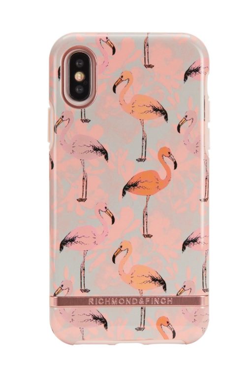 Richmond & Finch skal för iPhone XS Max - Pink Flamingo