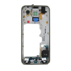 Samsung Galaxy S5 Mini (G800F) Komplett Chassi Mittenram - Svart