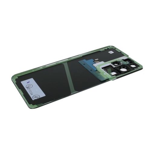 Samsung Galaxy S21 Ultra 5G Original Batterilucka med Finklister - Mörkblå
