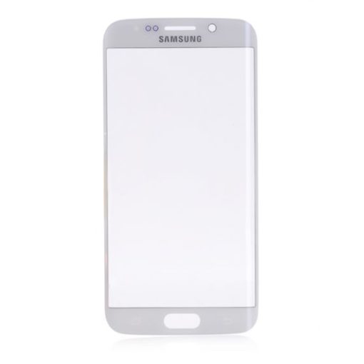 Samsung Galaxy S6 Edge Glas - Vit