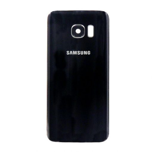 Samsung Galaxy S7 Edge Baksida / Batterilucka - Svart