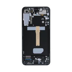 Samsung Galaxy S22 Plus Originalskärm med ram Grafitgrå – Ram med flexkabel