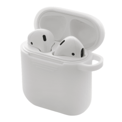 Silikonskal för Apple Airpods - Vit