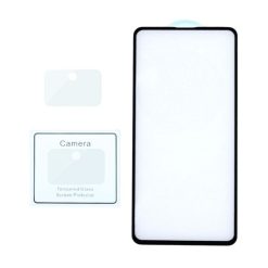 Skärmskydd / Kameraskydd till Samsung Galaxy A71 - 3D Härdat Glas